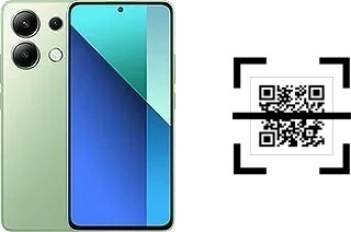 Come leggere i codici QR su un Xiaomi Redmi Note 13 4G?