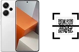 Come leggere i codici QR su un Xiaomi Redmi Note 13 Pro+?