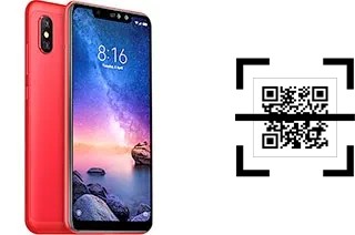 Come leggere i codici QR su un Xiaomi Redmi Note 6 Pro?