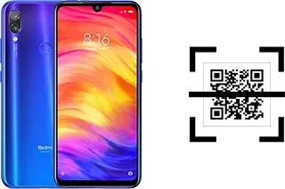 Come leggere i codici QR su un Xiaomi Redmi Note 7 Pro?