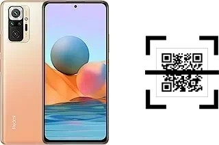 Come leggere i codici QR su un Xiaomi Redmi Note 10 Pro (India)?