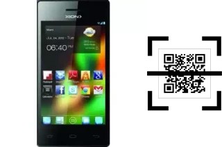 Come leggere i codici QR su un Xion XI-CE480?