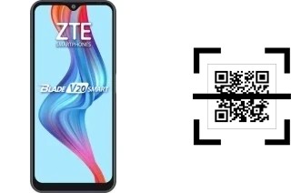 Come leggere i codici QR su un ZTE Blade V20 Smart?