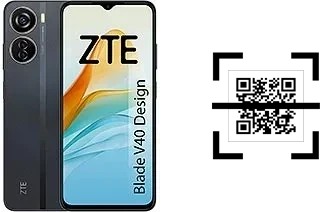 Come leggere i codici QR su un ZTE Blade V40 Design?