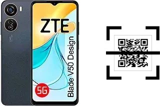 Come leggere i codici QR su un ZTE Blade V50 Design?