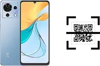 Come leggere i codici QR su un ZTE Blade V50 Vita?