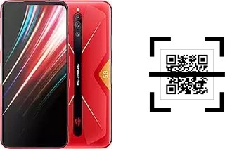 Come leggere i codici QR su un ZTE nubia Red Magic 5G?