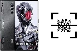 Come leggere i codici QR su un ZTE nubia Red Magic 8 Pro?