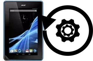 Come resettare o ripristinare un Acer Iconia Tab B1-A71