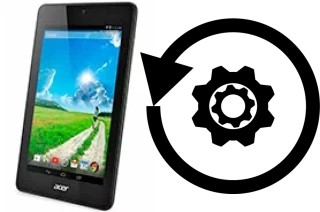 Come resettare o ripristinare un Acer Iconia One 7 B1-730