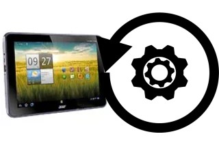 Come resettare o ripristinare un Acer Iconia Tab A701