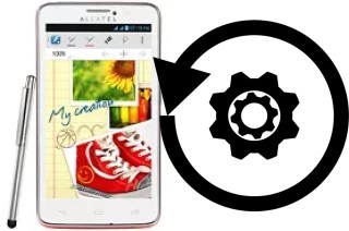 Come resettare o ripristinare un alcatel One Touch Scribe Easy