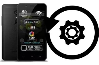 Come resettare o ripristinare un Allview P4 Pro