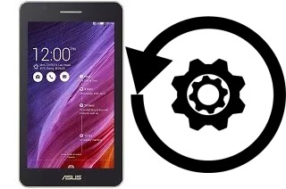 Come resettare o ripristinare un Asus Fonepad 7 FE171CG