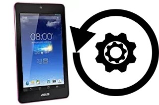 Come resettare o ripristinare un Asus Memo Pad HD7 8 GB