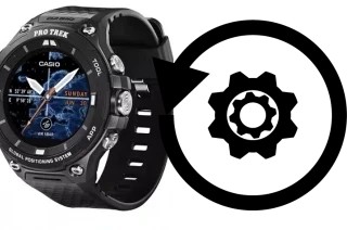 Come resettare o ripristinare a Casio Pro-Trek WSD-F20