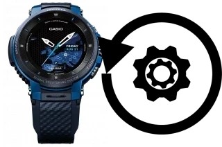 Come resettare o ripristinare a Casio Pro-Trek WSD-F30