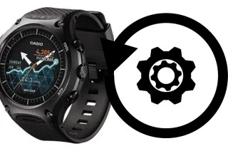 Come resettare o ripristinare a Casio Smart Outdoor WSD-F10