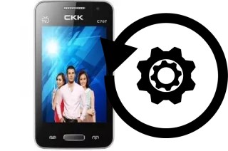 Come resettare o ripristinare a CKK-mobile CKK mobile C707