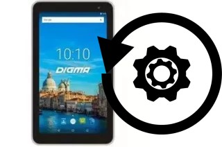 Come resettare o ripristinare a Digma Optima 7017N 3G