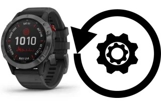 Come resettare o ripristinare a Garmin fēnix 6: Pro Solar