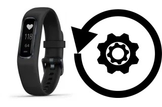 Come resettare o ripristinare a Garmin vívosmart 4