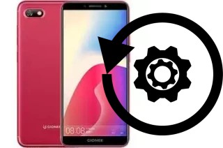 Come resettare o ripristinare a Gionee F205 Pro