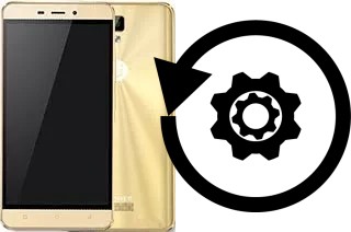 Come resettare o ripristinare a Gionee P7 Max