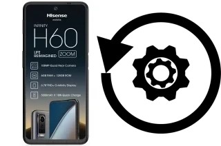 Come resettare o ripristinare a HiSense H60 Zoom