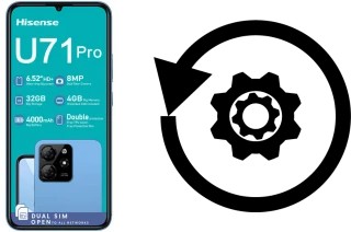 Come resettare o ripristinare a HiSense U71 Pro