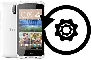 Come resettare o ripristinare a HTC Desire 326G dual sim