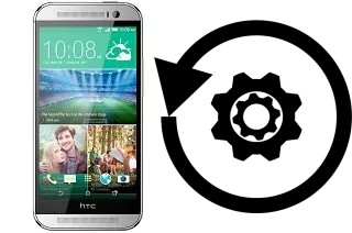 Come resettare o ripristinare a HTC One (M8) CDMA