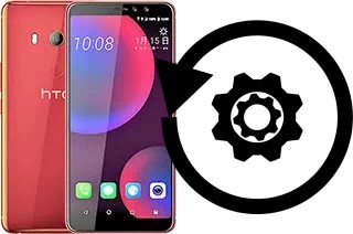 Come resettare o ripristinare a HTC U11 Eyes