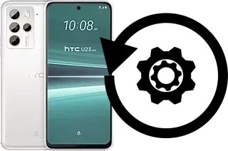 Come resettare o ripristinare a HTC U23 Pro