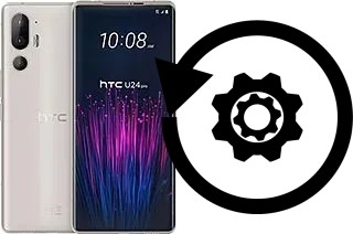 Come resettare o ripristinare a HTC U24 Pro