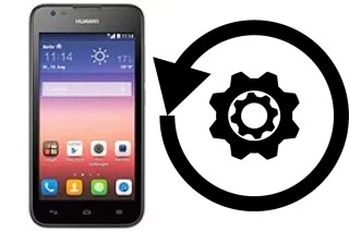 Come resettare o ripristinare a Huawei Ascend Y550