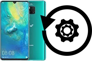 Come resettare o ripristinare a Huawei Mate 20 X (5G)