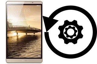 Come resettare o ripristinare a Huawei MediaPad M2 8.0