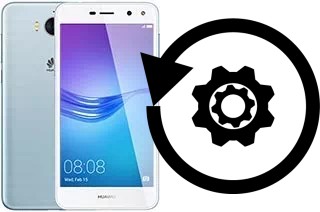 Come resettare o ripristinare a Huawei Y5 (2017)