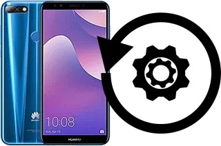 Come resettare o ripristinare a Huawei Y7 Prime (2018)