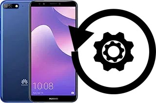 Come resettare o ripristinare a Huawei Y7 Pro (2018)