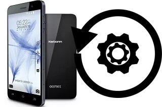 Come resettare o ripristinare a Karbonn Titanium Mach Two S360