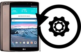 Come resettare o ripristinare a LG G Pad II 8.3 LTE