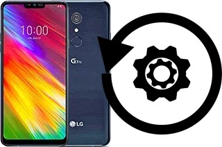 Come resettare o ripristinare a LG G7 Fit