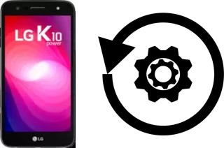 Come resettare o ripristinare a LG K10 Power