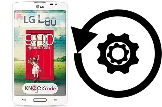 Come resettare o ripristinare a LG L80