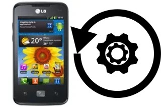 Come resettare o ripristinare a LG Optimus Hub E510