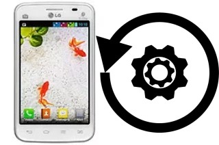 Come resettare o ripristinare a LG Optimus L4 II Tri E470