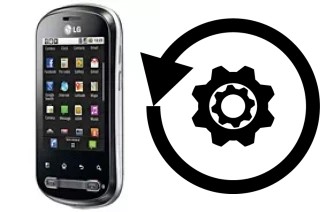 Come resettare o ripristinare a LG Optimus Me P350