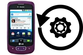 Come resettare o ripristinare a LG Optimus T